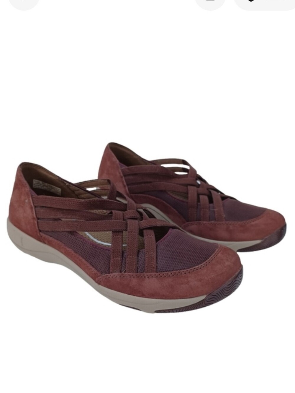 Dansko Hilde Criss-Cross Suede Slip On's Size 7.5